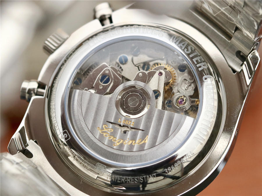 2023012907501859 - 浪琴月相高仿手錶月相功能 GS廠浪琴名匠繫列L2.673.4.78.6 高仿手錶￥2980