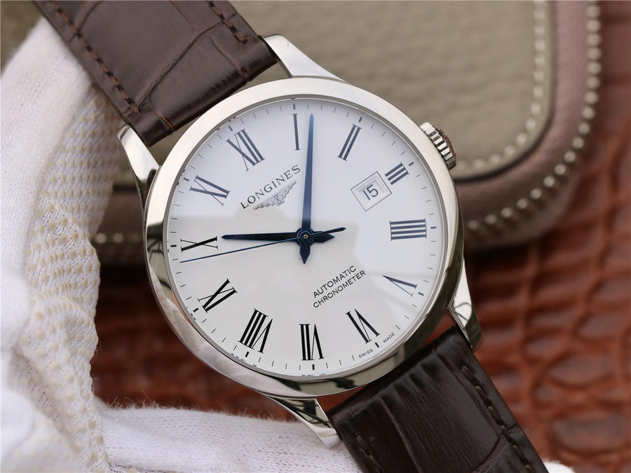2023012915381513 - 浪琴開創者哪個廠的高仿手錶 AF浪琴手錶開創者L2.821.4.11.6￥2680
