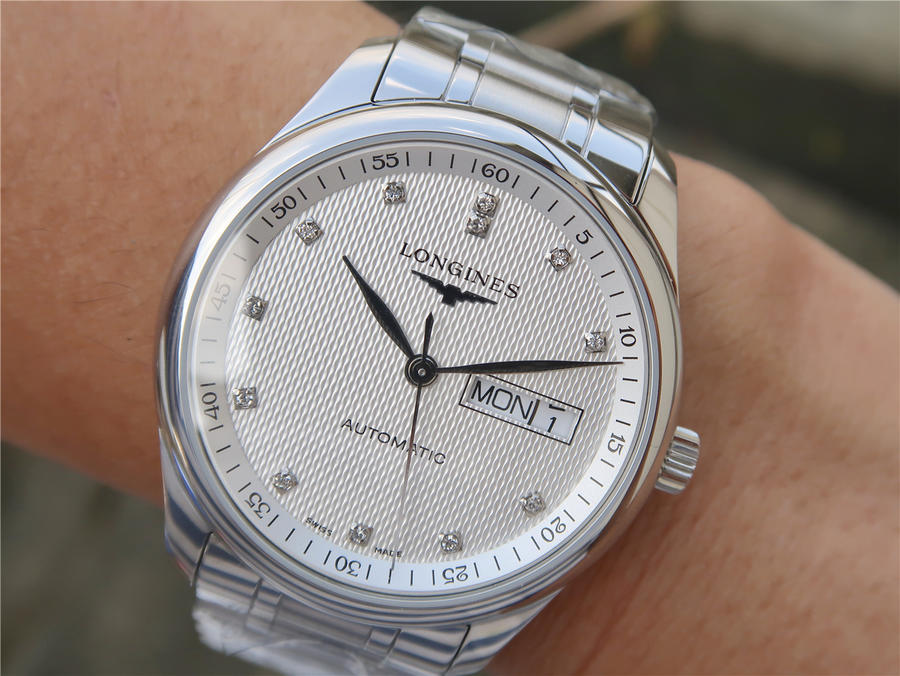 2023013007374449 - 仿浪琴雙日歴手錶價格 LG廠浪琴名匠繫列L2.755.4.77.6 機械男錶￥2680