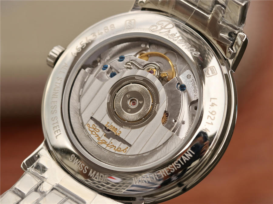 2023013008103650 - 浪琴L4.221.4.18.6 TW廠復刻手錶浪琴瑰麗繫列L4.221.4.18.6機械男高仿手錶￥2480