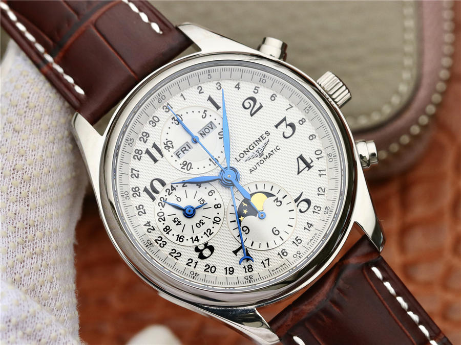 2023013014333374 - 浪琴月相高仿手錶那個廠 GS廠浪琴名匠月相錶L2.673.4.78.3 男錶￥2880