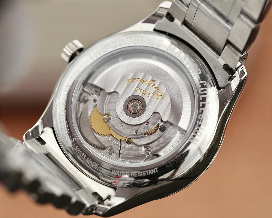 2023013015005276 - 浪琴名匠雙日歴高仿手錶 LG浪琴手錶名匠L2.910.4.51.6 男士手錶￥2680