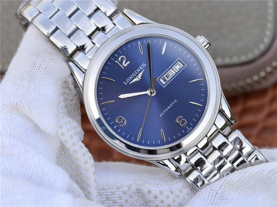 2023013015372185 - 浪琴軍旗機械錶一比一高仿手錶 gk浪琴手錶L4.899.4.12.6 藍盤￥2280