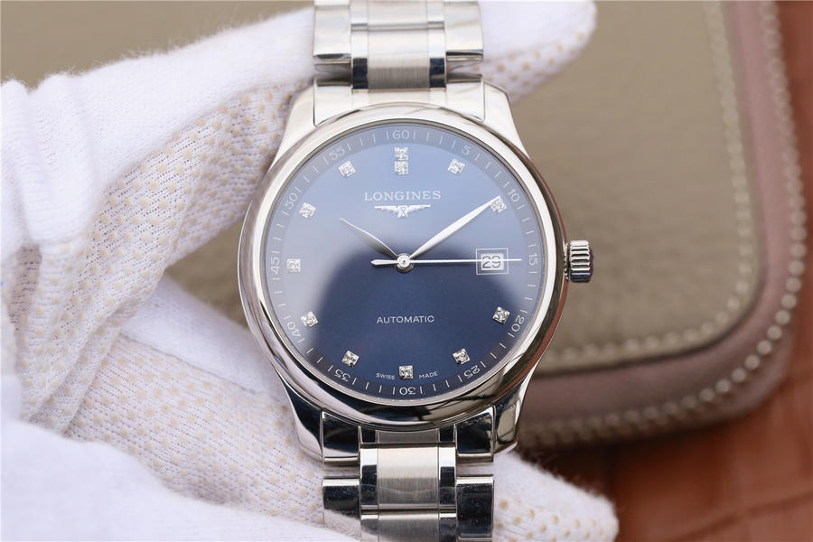 2023013015494973 - 浪琴名匠哪個廠高仿手錶的 mks浪琴手錶藍盤名匠L2.628.4.97.6￥2380