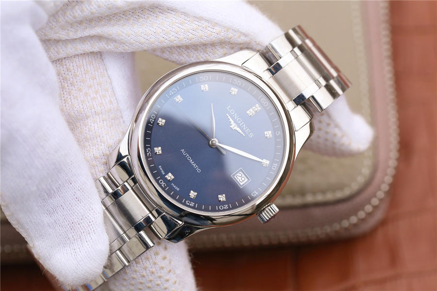 2023013015495511 - 浪琴名匠哪個廠高仿手錶的 mks浪琴手錶藍盤名匠L2.628.4.97.6￥2380