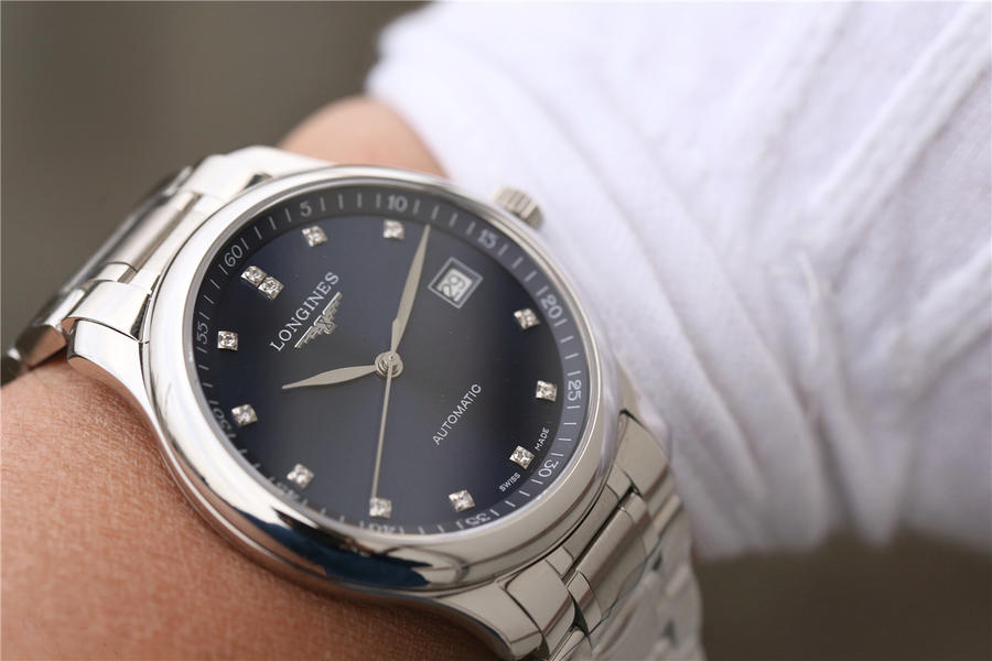 2023013015503144 - 浪琴名匠哪個廠高仿手錶的 mks浪琴手錶藍盤名匠L2.628.4.97.6￥2380
