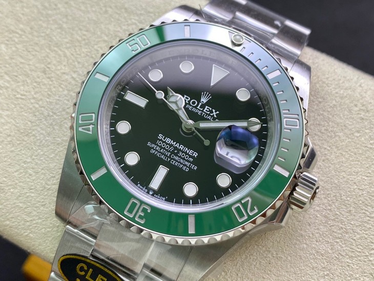 2023013107522139 - 勞力士綠水鬼復刻錶價格 c廠手錶 v4版 126613LB 綠圈黑盤41毫米 自動機械錶￥4580