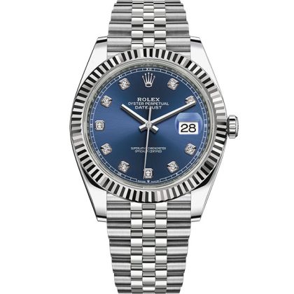 2023013115242549 420x420 - 勞力士日誌型41精仿錶 藍盤 鉆刻度 機械男錶 ew廠手錶 126334￥2780