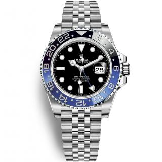 2023020110545998 - c廠手錶勞力士格林尼治五銖鋼帶黑藍圈 機械錶￥4580