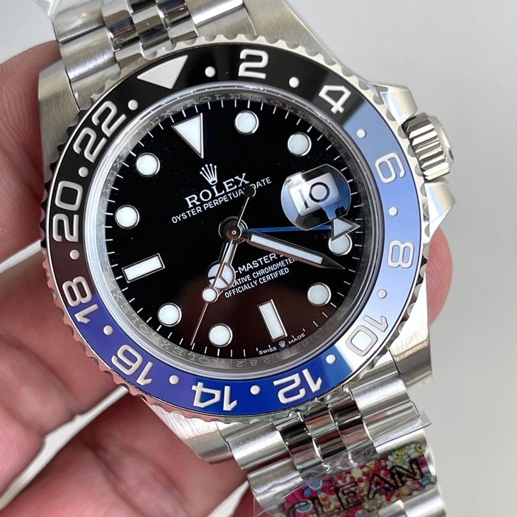 2023020110551266 - c廠手錶勞力士格林尼治五銖鋼帶黑藍圈 機械錶￥4580