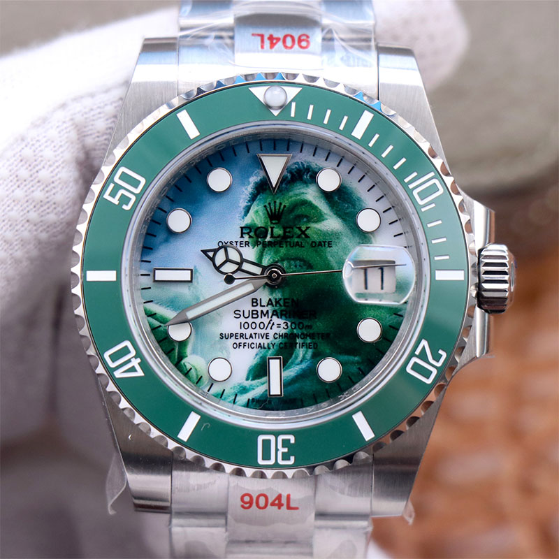 2023020906534751 - 勞力士綠水鬼價格是多少復刻 n2廠手錶勞力士BLAKEN改裝綠巨人綠水鬼 116610LV￥3380