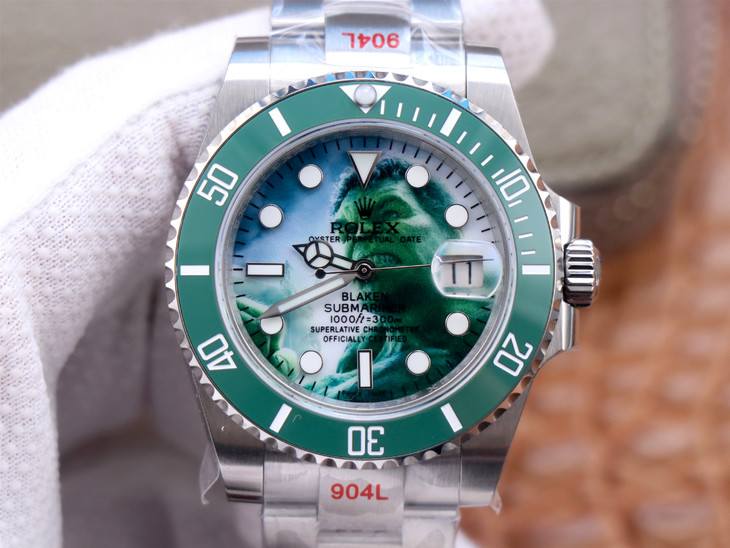 2023020906535220 - 勞力士綠水鬼價格是多少復刻 n2廠手錶勞力士BLAKEN改裝綠巨人綠水鬼 116610LV￥3380