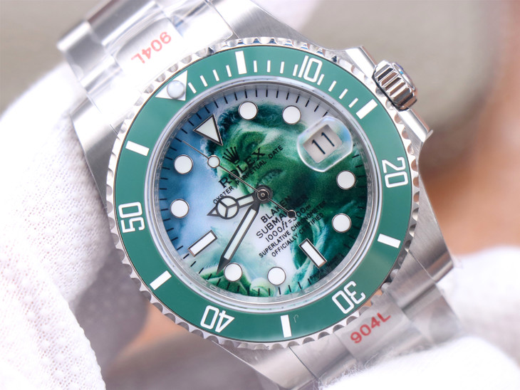 2023020906535976 - 勞力士綠水鬼價格是多少復刻 n2廠手錶勞力士BLAKEN改裝綠巨人綠水鬼 116610LV￥3380