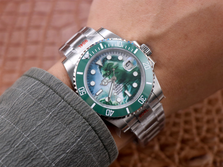 2023020906543268 - 勞力士綠水鬼價格是多少復刻 n2廠手錶勞力士BLAKEN改裝綠巨人綠水鬼 116610LV￥3380