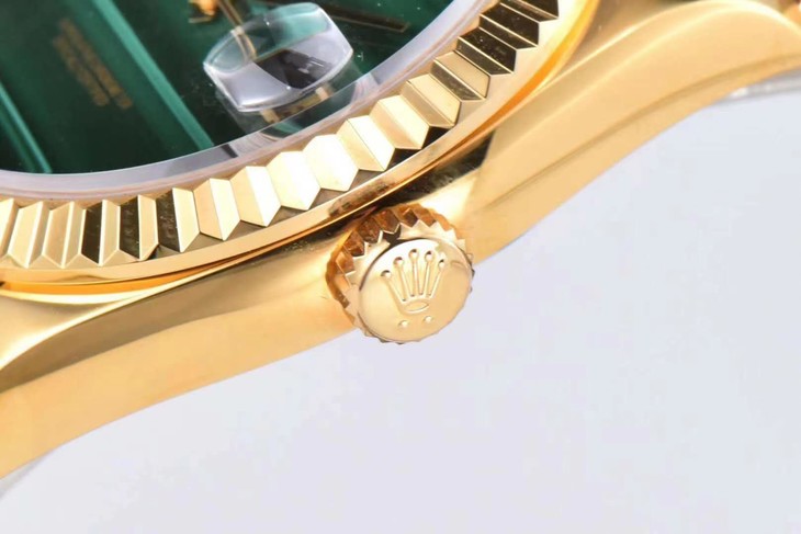 202302101133357 - 仿勞力士日誌的手錶 rxw廠手錶勞力士孔雀石碧綠日誌￥3180