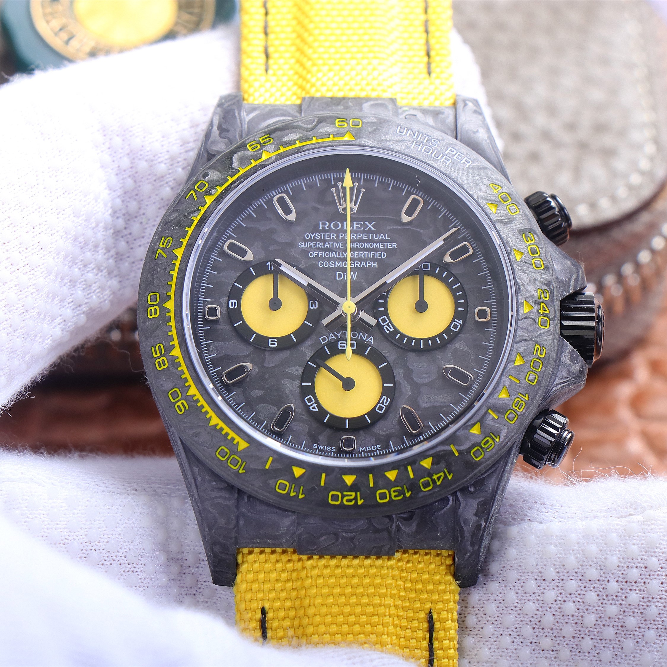 2023021204513537 - 高仿彩色迪通拿手錶價格 JH廠手錶勞力士迪通拿碳纖維定制版 復刻錶￥4580