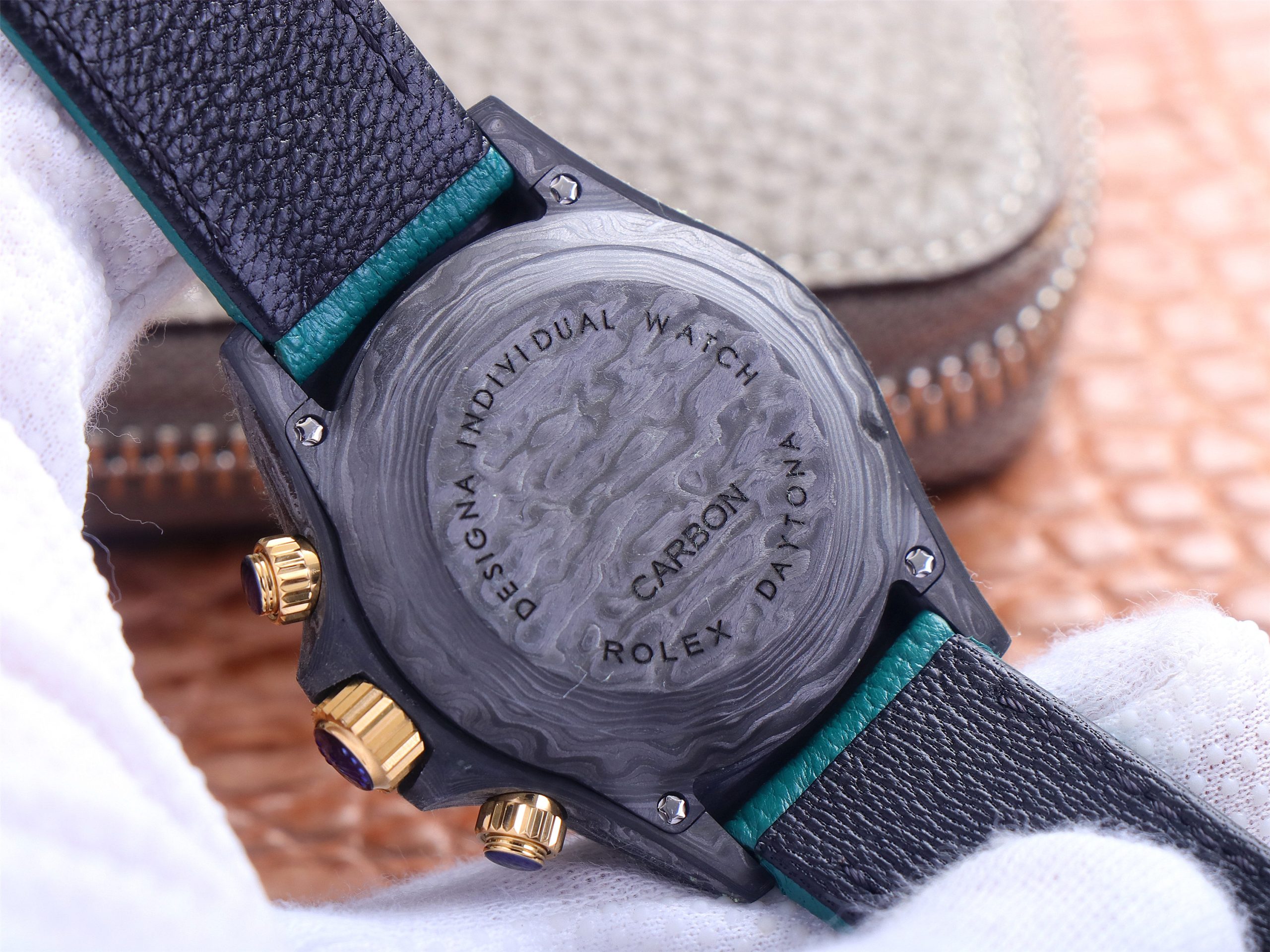 2023021205175670 scaled - 精仿勞力士迪通拿橡膠錶帶 JH廠手錶勞力士迪通拿碳纖維定制版￥4580