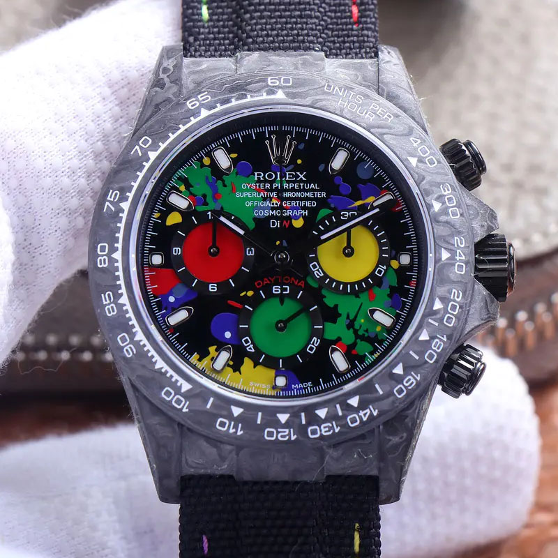 2023021205213796 - 仿勞力士迪通拿價格及圖片 JH廠手錶精仿勞力士迪通拿碳纖維定制版￥4580