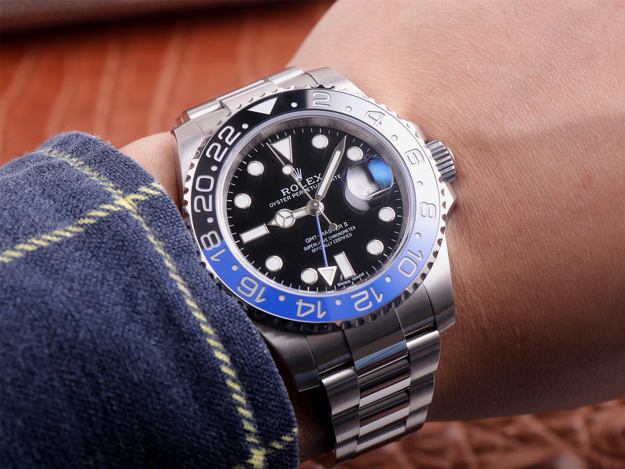 2023021206502555 - v9廠手錶勞力士格林尼治黑藍圈 116710LN 高仿錶￥4580