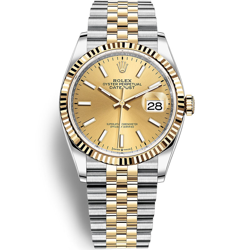 2023021211573644 - 18k間金 復刻手錶勞力士手錶 日誌型126233 男錶價格￥2780