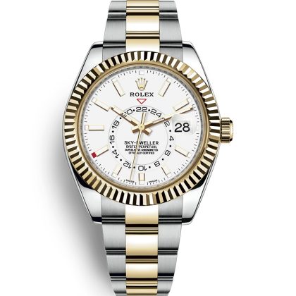 2023021315212250 420x420 - rolex手錶精仿一般多少錢 勞力士Sky-Dweller 326933 間金 精仿錶￥3680