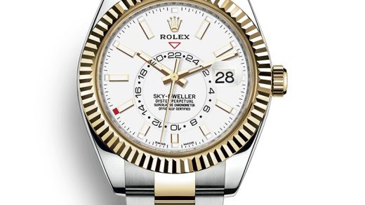 2023021315212250 520x293 - rolex手錶精仿一般多少錢 勞力士Sky-Dweller 326933 間金 精仿錶￥3680