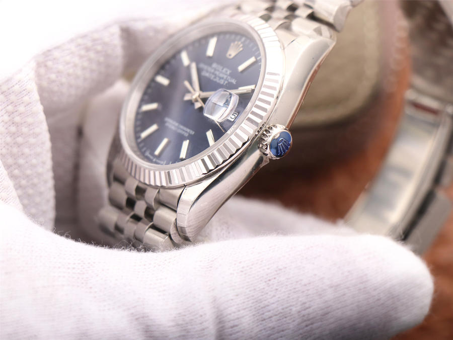2023021315241324 - 勞力士日誌型高仿手錶繫列價格 藍盤 126234 ew廠男士腕錶￥2680