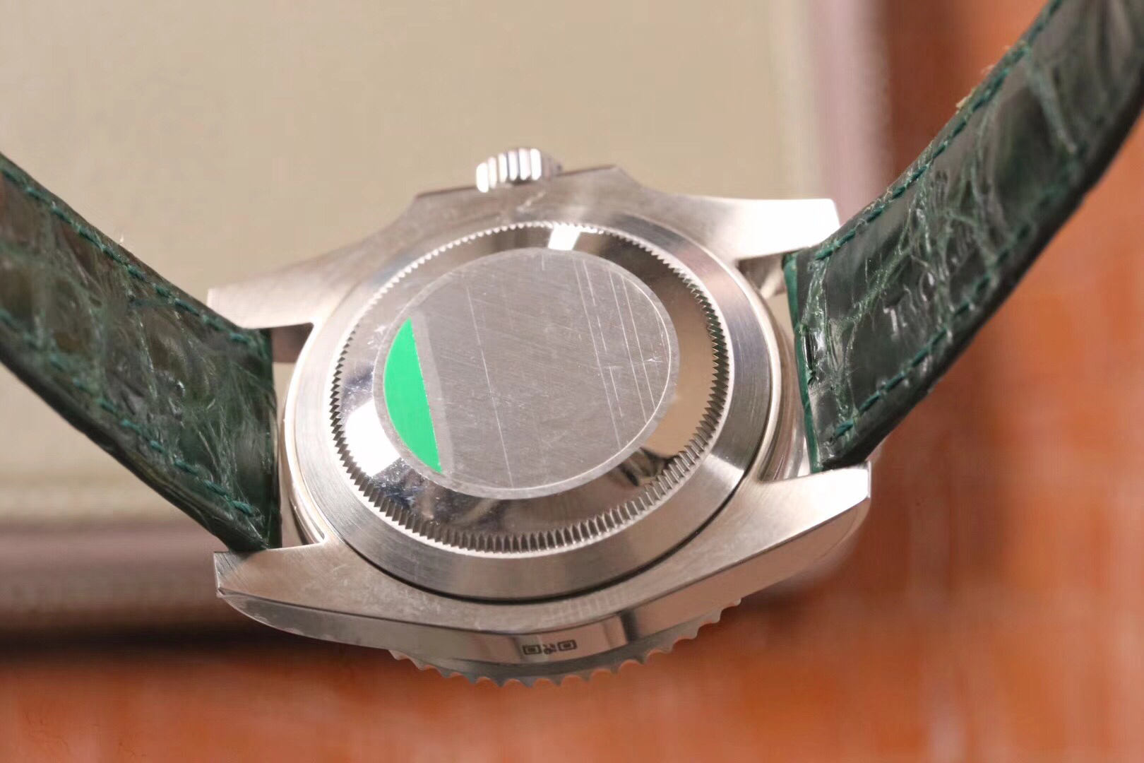 2023021616123514 - n廠v10勞力士綠鬼價格 鱷魚皮錶帶 904l鋼 送一副鋼帶￥4580