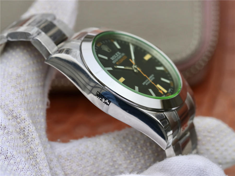 2023021707220885 - 高仿手錶勞力士閃電針 dj廠勞力士MILGAUSS型 綠色116400GV￥3380