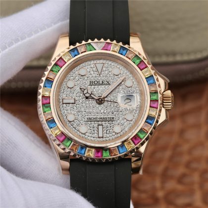 2023021707533769 420x420 - KS勞力士金遊艇Rolex m116655-0005鑲滿鉆字面￥3280