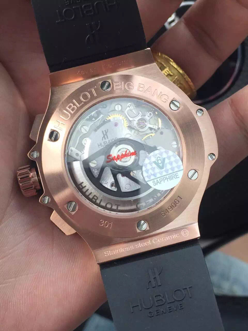 2023021711091638 - V6宇舶Hublot 大爆炸繫列Big Bang 腕錶301.PB.131.RX￥3480