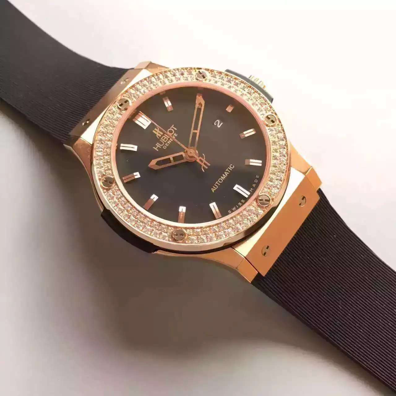 2023021712095441 - V6廠宇舶Hublot 經典融合繫列Classic Fusion 腕錶542.OX.1180.LR.1104 鑲鉆 高仿手錶￥2780