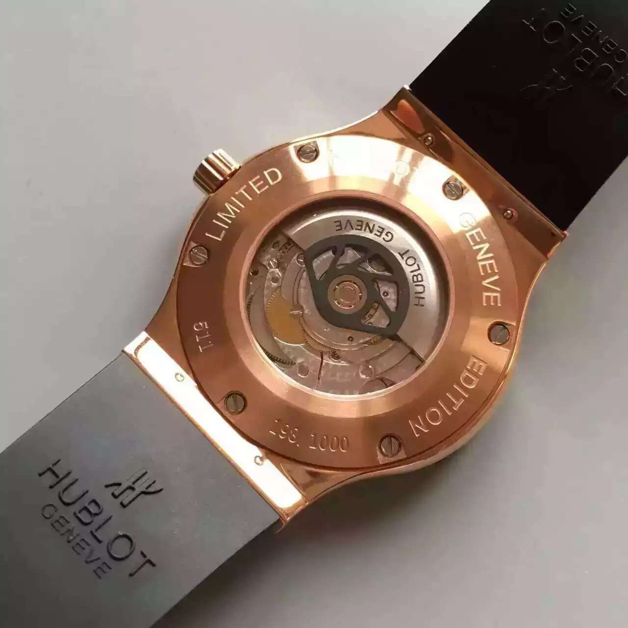 2023021712100119 - V6廠宇舶Hublot 經典融合繫列Classic Fusion 腕錶542.OX.1180.LR.1104 鑲鉆 高仿手錶￥2780