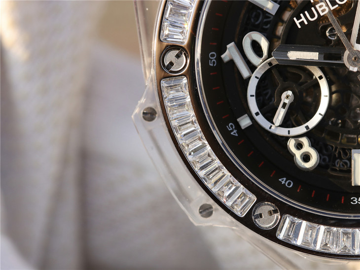 2023021806121796 - HB廠恆寶宇舶錶年度佳高仿手錶作品—宇舶玻璃計時BIG BANG繫列411.JX.4802.RT“全透腕錶”￥4580