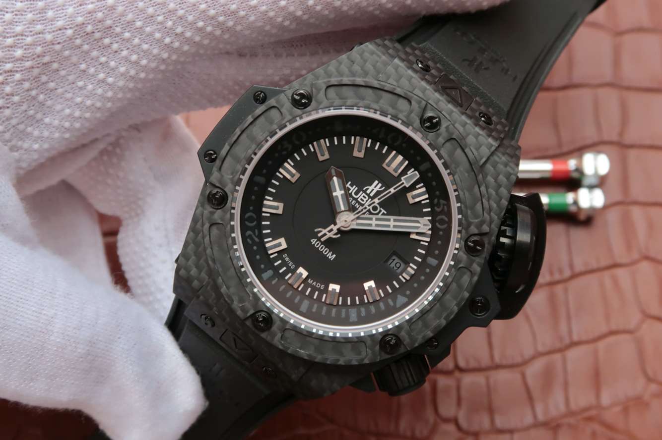 202302181413354 - V6廠宇舶Hublot 繫列King Power Oceanographic 4000腕錶731.QX.1140.RX 鍛造碳纖維￥5580