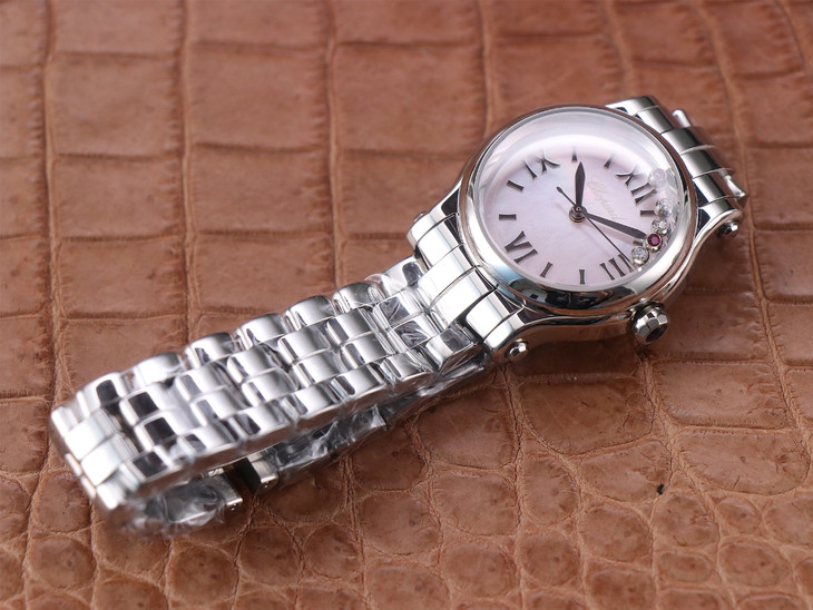 2023022105213615 - 蕭邦手錶復刻手錶價格 YF廠手錶蕭邦快樂鉆石繫列278573 女錶￥3380