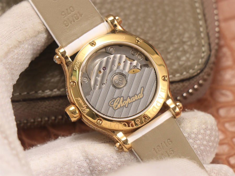 2023022106495392 - 仿女款蕭邦手錶價格 蕭邦HAPPYSPORT繫列五顆鉆石女士腕錶￥3180