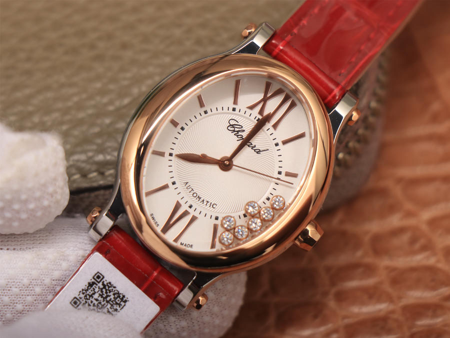 2023022109173738 - 瑞士蕭邦女錶復刻手錶 蕭邦CHOPARD快樂鉆石繫列￥3180