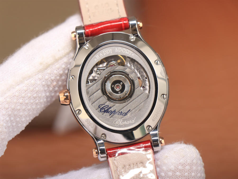 2023022109174415 - 瑞士蕭邦女錶復刻手錶 蕭邦CHOPARD快樂鉆石繫列￥3180