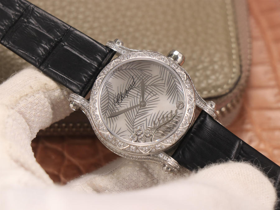 2023022110583525 - 蕭邦復刻手錶女士手錶價格及圖片 蕭邦HAPPYSPORT繫列女士腕錶￥3180