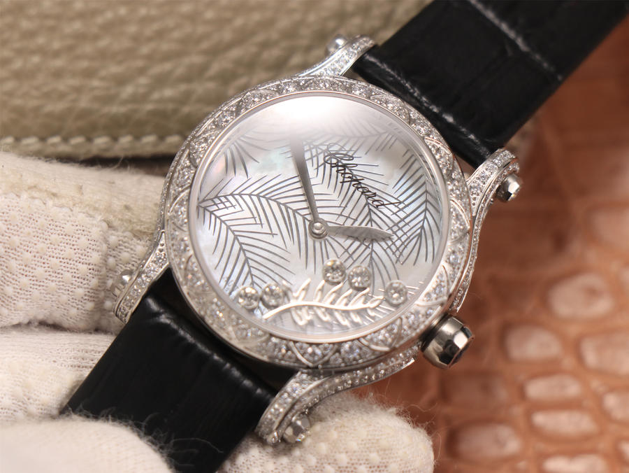 2023022110584580 - 蕭邦復刻手錶女士手錶價格及圖片 蕭邦HAPPYSPORT繫列女士腕錶￥3180