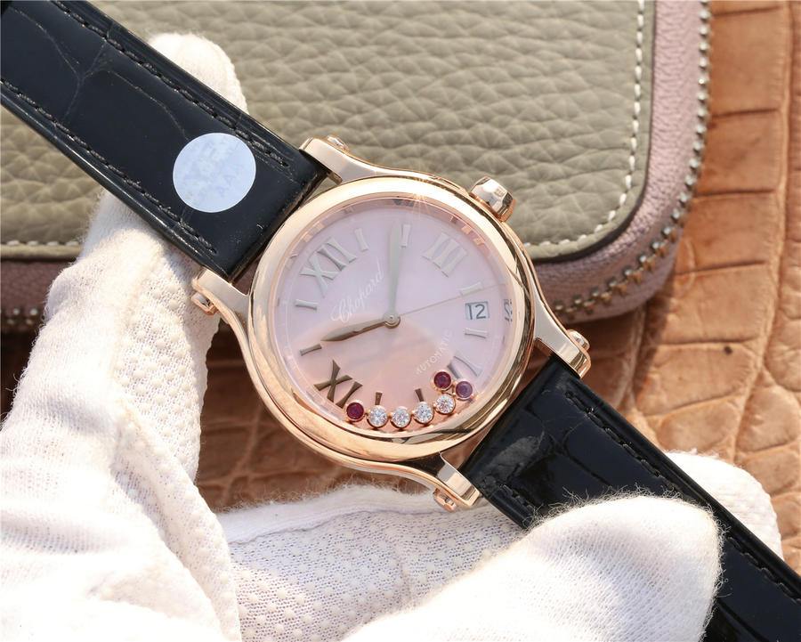 2023022111150614 - 蕭邦快樂鉆石女錶復刻手錶 YF蕭邦30周年特別款女士腕錶￥2980