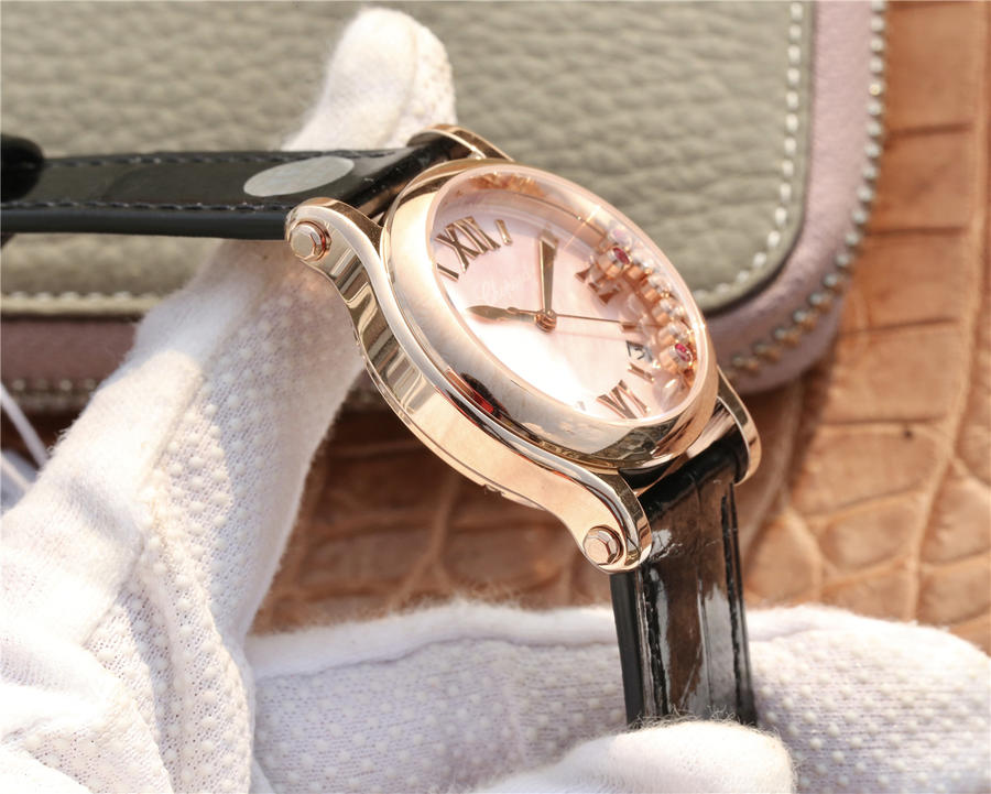 2023022111152167 - 蕭邦快樂鉆石女錶復刻手錶 YF蕭邦30周年特別款女士腕錶￥2980