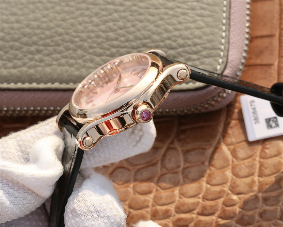 2023022111152443 - 蕭邦快樂鉆石女錶復刻手錶 YF蕭邦30周年特別款女士腕錶￥2980