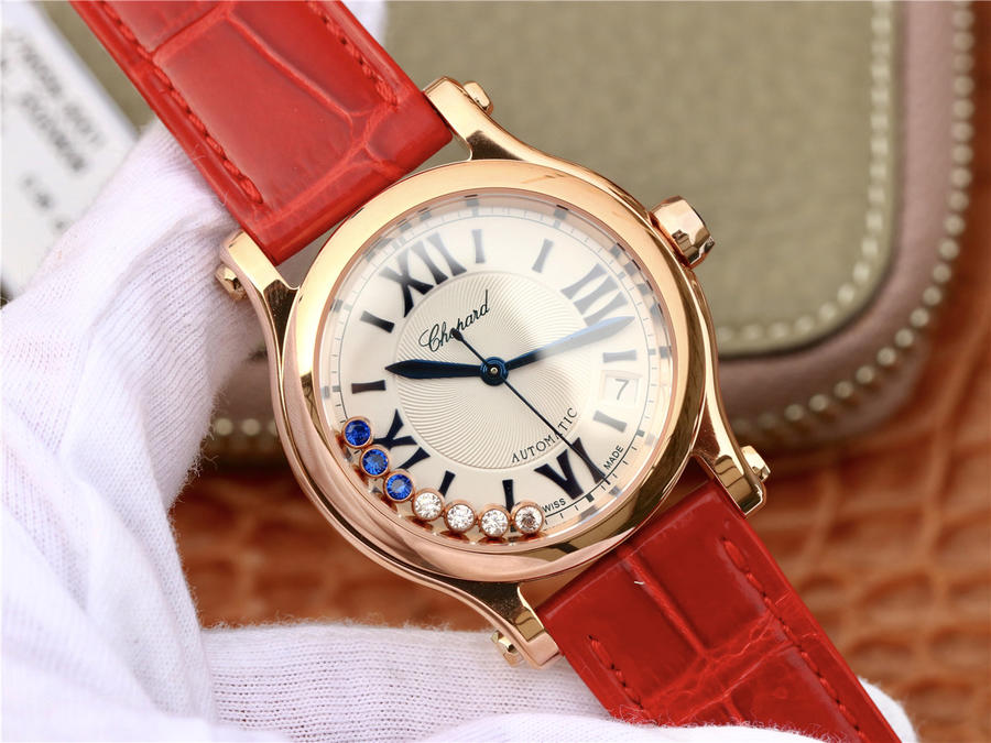 2023022111204280 - 復刻手錶蕭邦手錶的價格及圖片 YF蕭邦鉆石繫列278559-3001女士腕錶￥2980