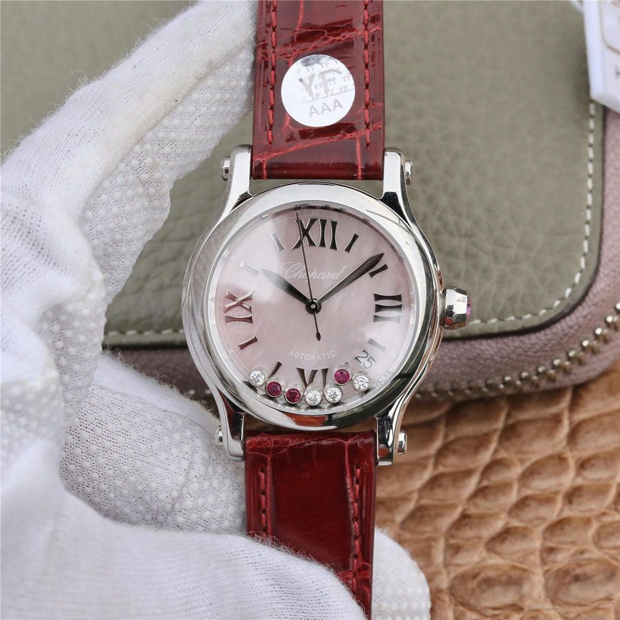 2023022111292464 - 蕭邦女復刻手錶手錶價格及圖片 YF蕭邦快樂鉆石278559-3020￥2980