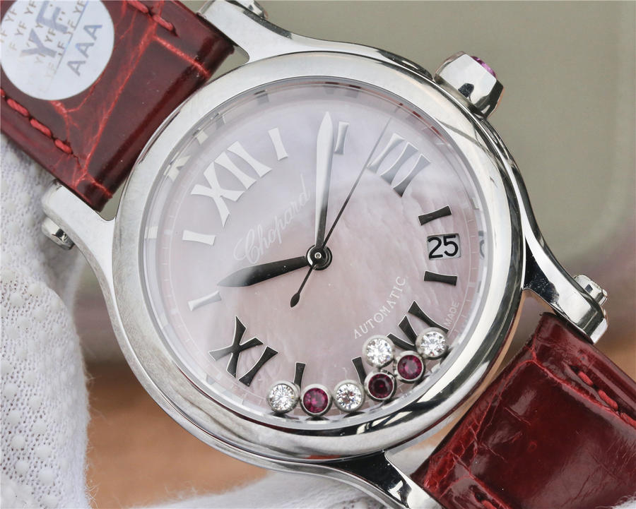 2023022111293334 - 蕭邦女復刻手錶手錶價格及圖片 YF蕭邦快樂鉆石278559-3020￥2980