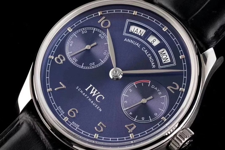 2023022206441882 - 萬國精仿一比一復刻手錶 葡萄牙繫列az廠手錶 IW503502 藍盤 自動機械錶￥3380