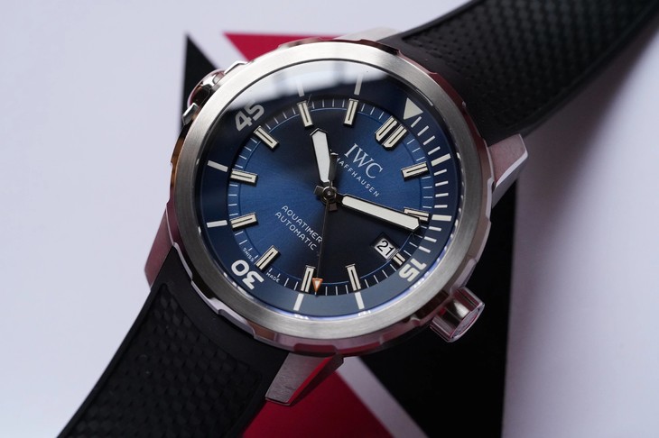 2023022207065681 - 精仿萬國海洋時計 IW329005 藍盤 v6廠手錶 男士機械錶￥3180