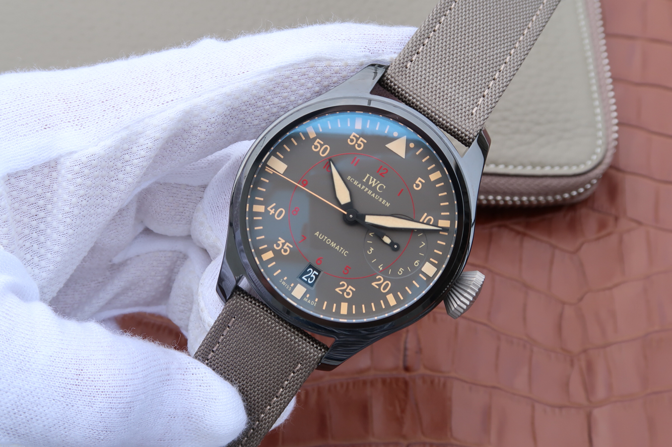2023022603550737 - 萬國飛行員軍綠色高仿手錶 ZF廠萬國陶瓷大飛版IW501902￥2980